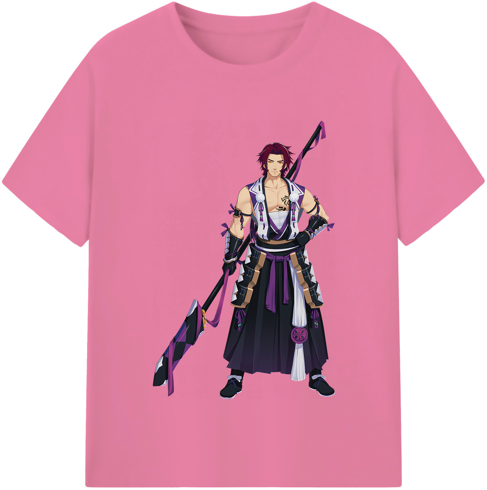 （画像用） 刀剣乱舞 Touken Ranbu 綿100％半袖Tシャツ（フロントプリント）